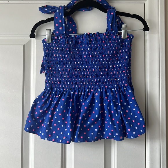 LILLY PULITZER RIVERA SMOCKED TOP - Picture 2 of 6